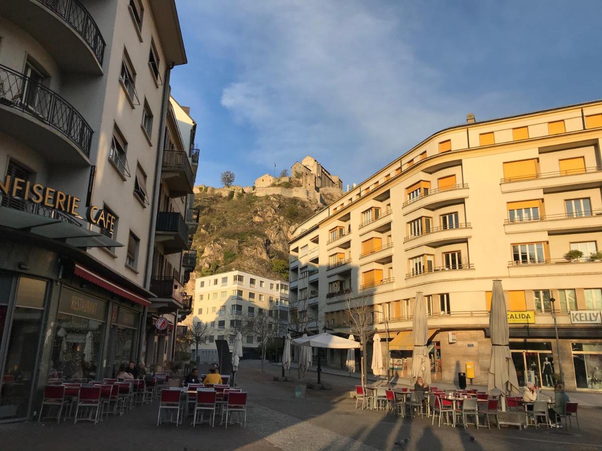 Apartment Sion Center Exterior foto